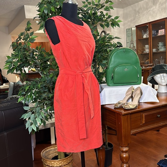 3 for $30 💖 Atmosphere Size 10 UK (Size Small) Coral Shift Dress with Pockets - Picture 2 of 10